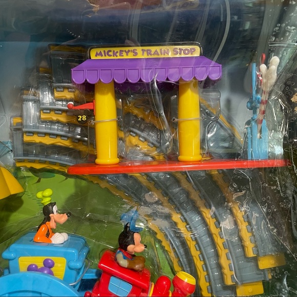 Mickey Mouse Clubhouse Train Track set rare vintage - Picture 4 of 8